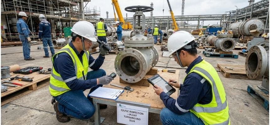 QA/QC en Paradas de mantenimiento